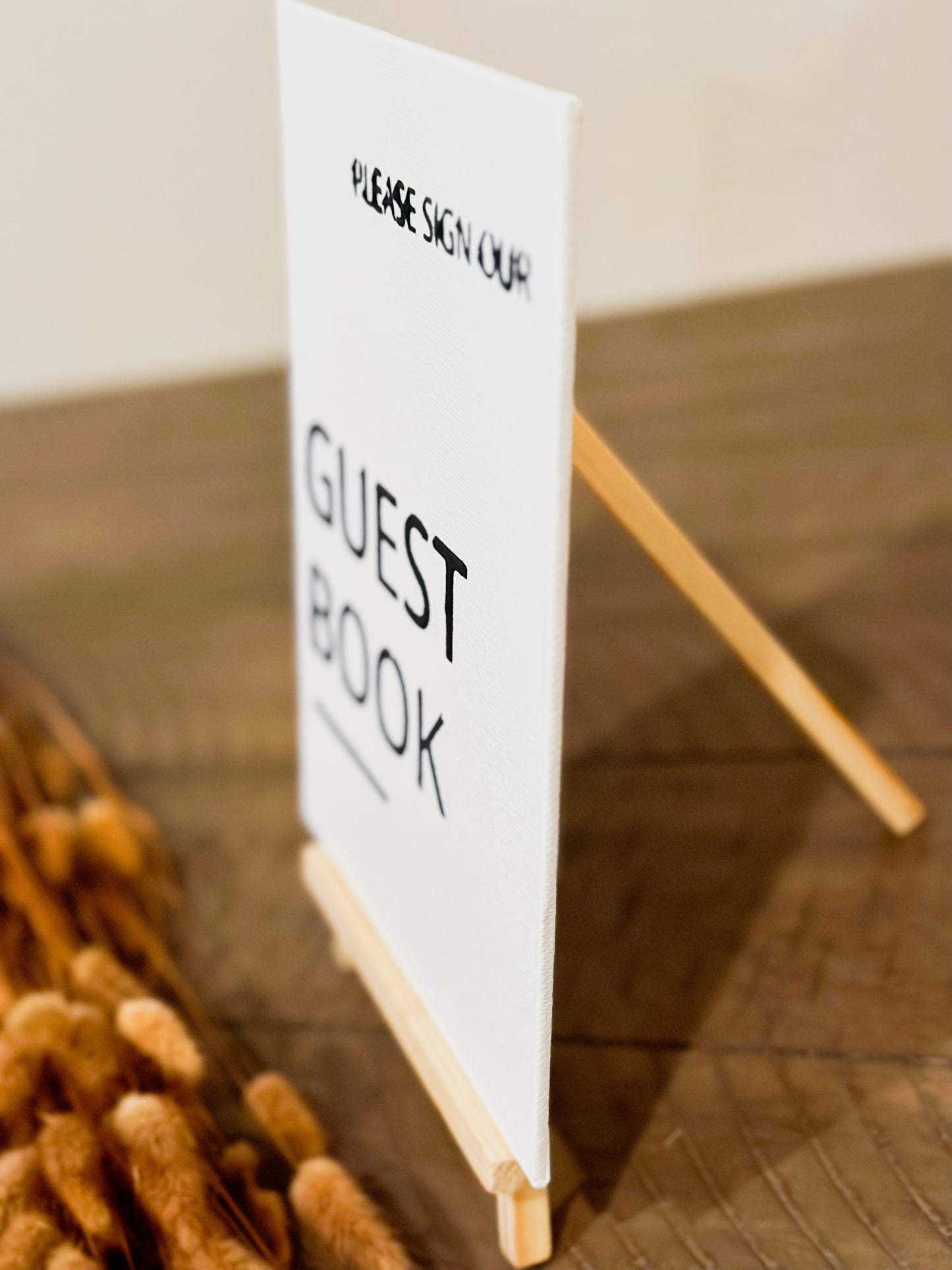 MODERN Guest Book Sign